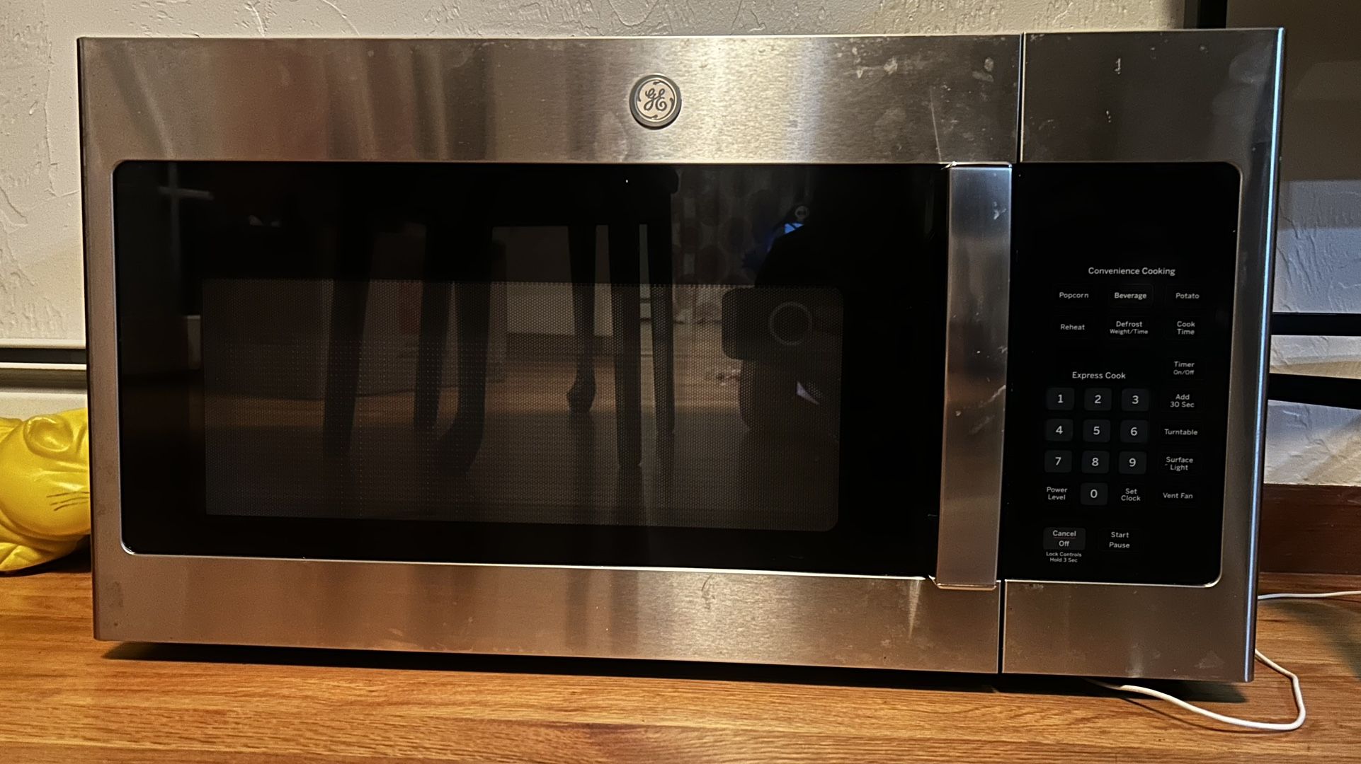 GE 1.6 cu. ft. Over-the-Range Microwave in Stainless Steel
