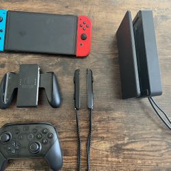 Nintendo Switch Oled and Pro Controller 