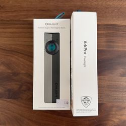 Olight ArkPro Multi-Function Flashlight – Black Gunmetal – UV + Laser – New