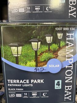 Pathway lights 4 pack solar