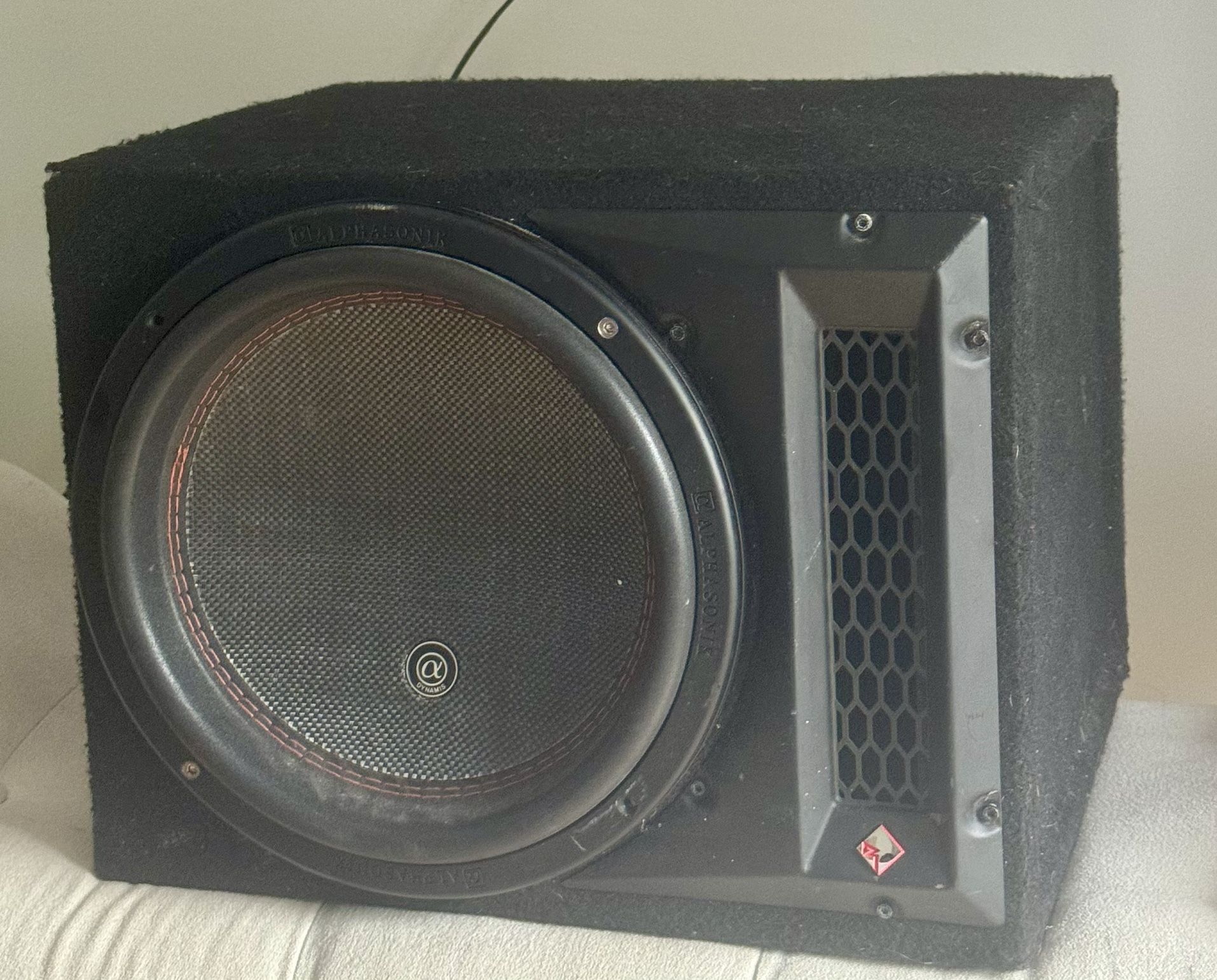 Subwoofer and Speaker
