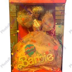 Barbie 1990 Happy Birthday - Minor Damaged