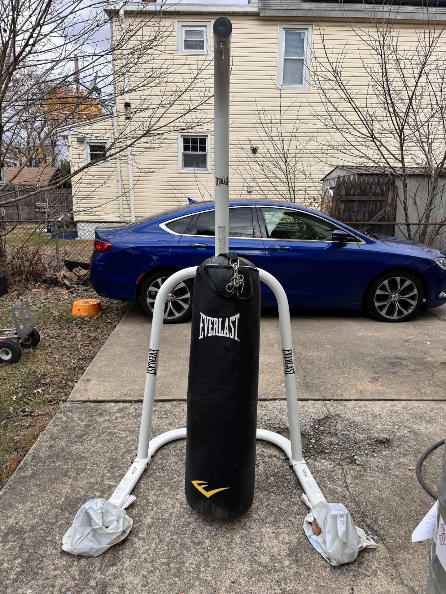 Steel Heavy Punching Bag Stand And Punching Bag