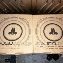 JL Audio 12TW3 Car Subwoofers