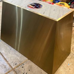 Brass Range Hood