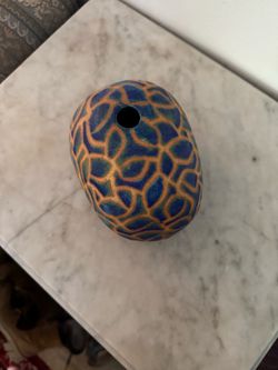 AUTHENTIC SIGNED POLLY WHITCOMB ART VASE POTTERY