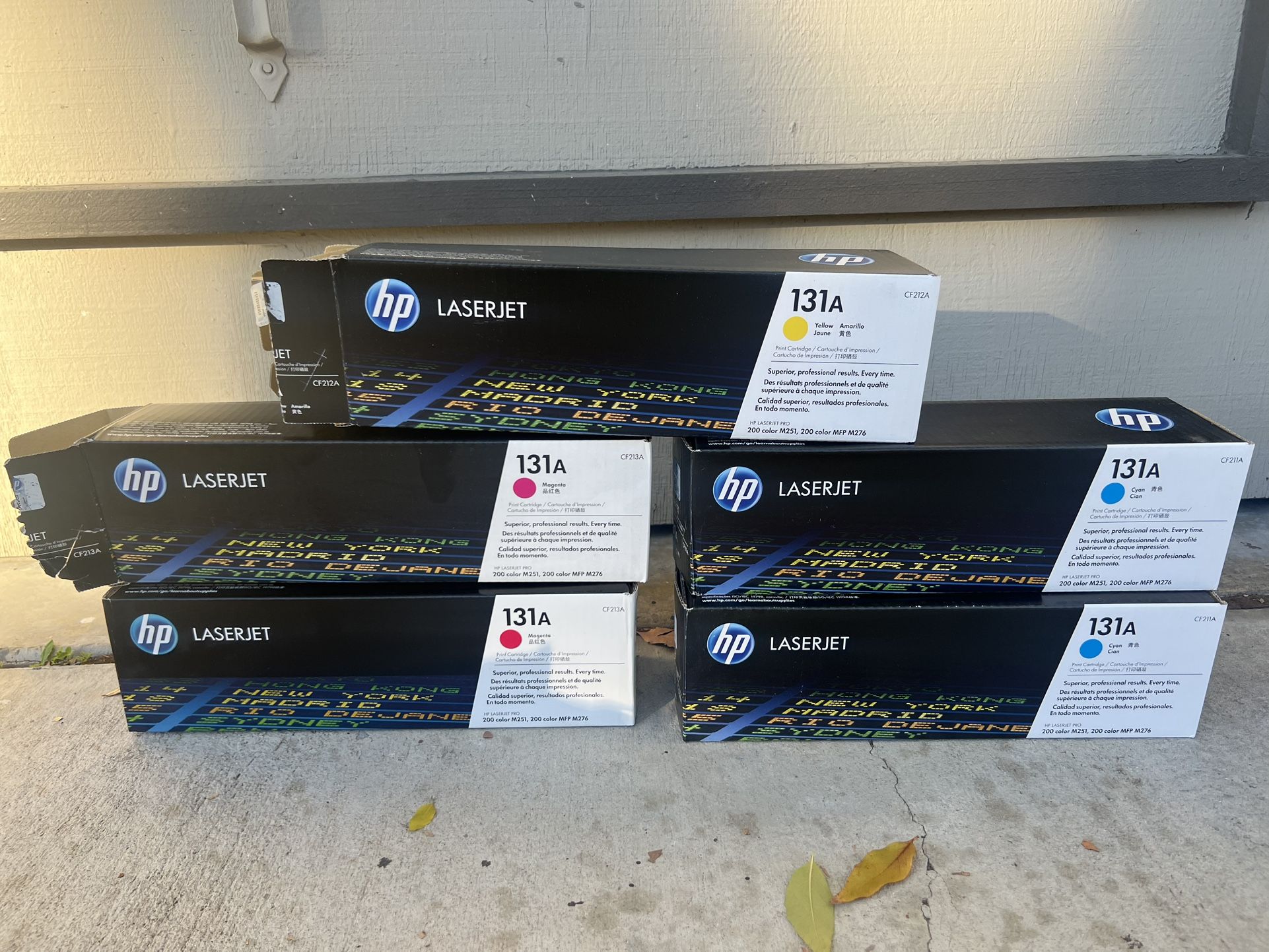 HP Laserjet Printer 131A Inks - One for $60 or 5 for $250