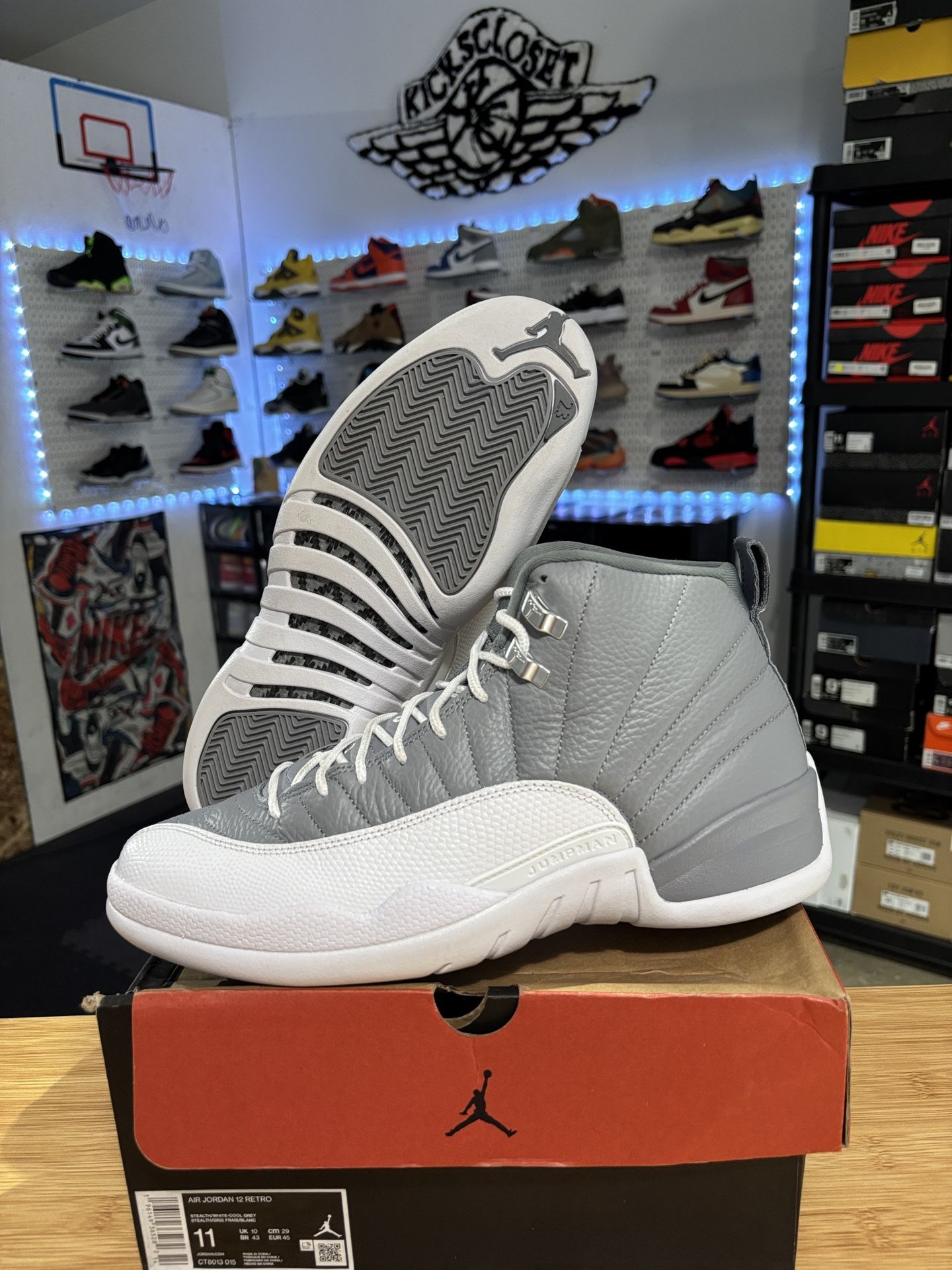 AIR JORDAN 11 RETRO “COOL GREY” SIZE 11