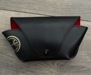 Authentic Black Ray Ban Hard Side Aviator Eyeglasses / Sunglasses Case ONLY