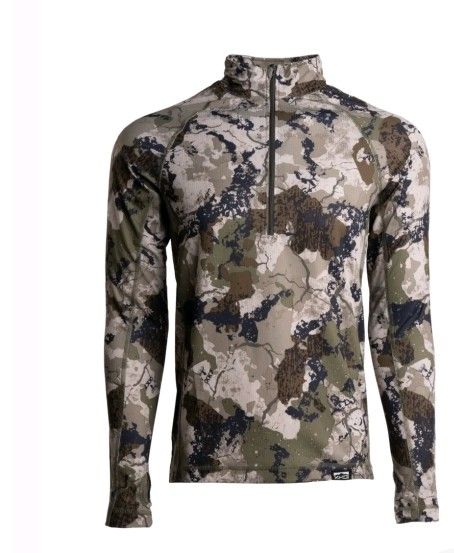 KINGS CAMO XKG Elevation 1/4 Zip Desert Shadow Tee Shirt