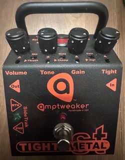 Amptweaker TightMetal ST black signed, excellent condition with original box