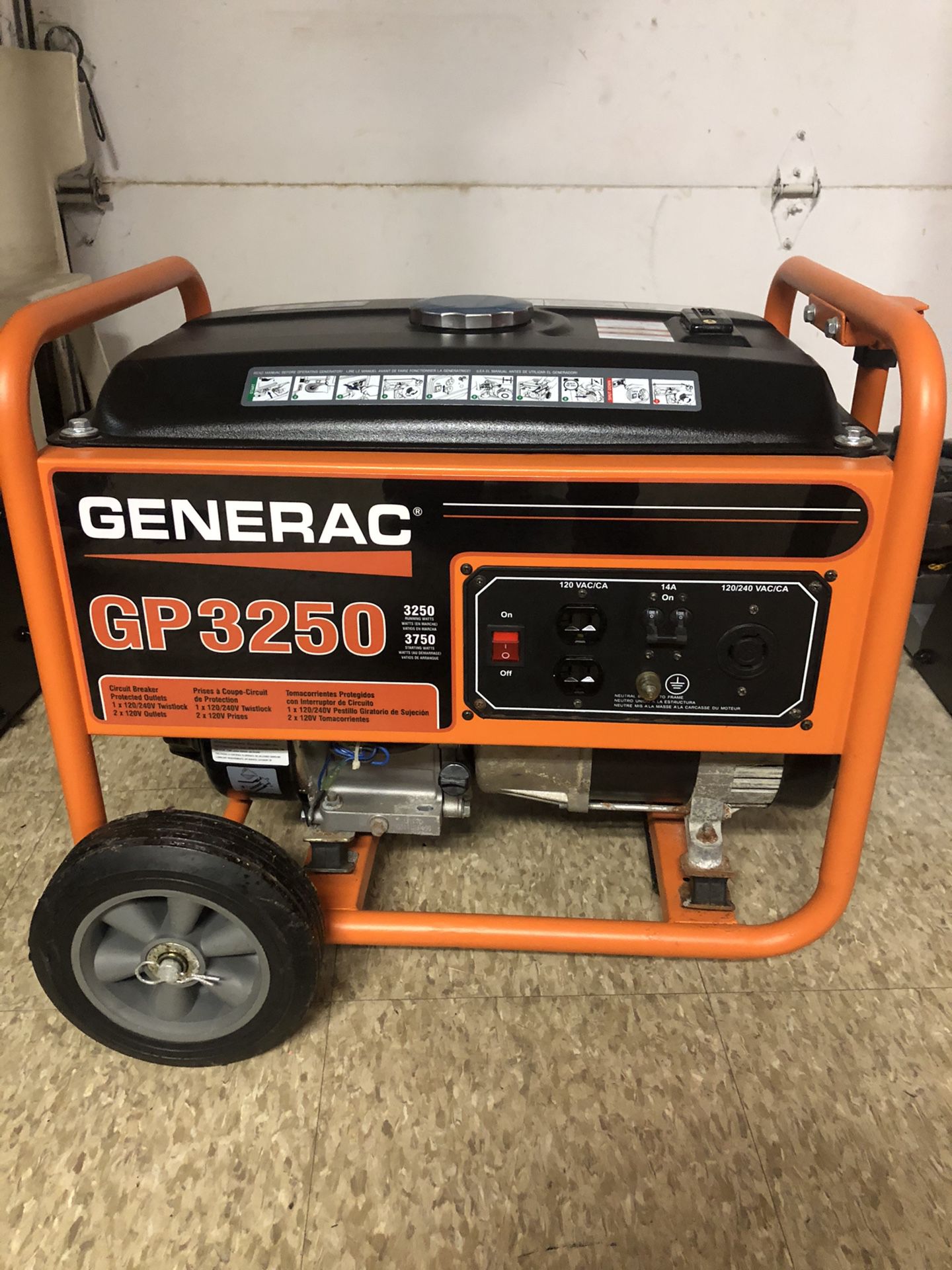 generator 3250watts