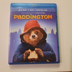 $5 BLU RAY , PADDINGTON.  BLU RAY  / DVD COMBO  ONLY NO DIGITAL  $5 OR TRADE FOR A MOVIE TITLE I DO NOT ALREADY OWN.