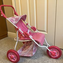 American Girl Bitty Baby jogging stroller