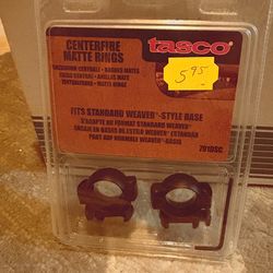 Tasco center fire rings