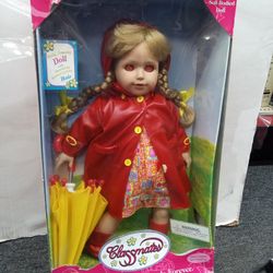 Vintage 1998 Dolls by Berenguer "Classmates" Fully Posable 18" Soft Bodied red eyes open and close