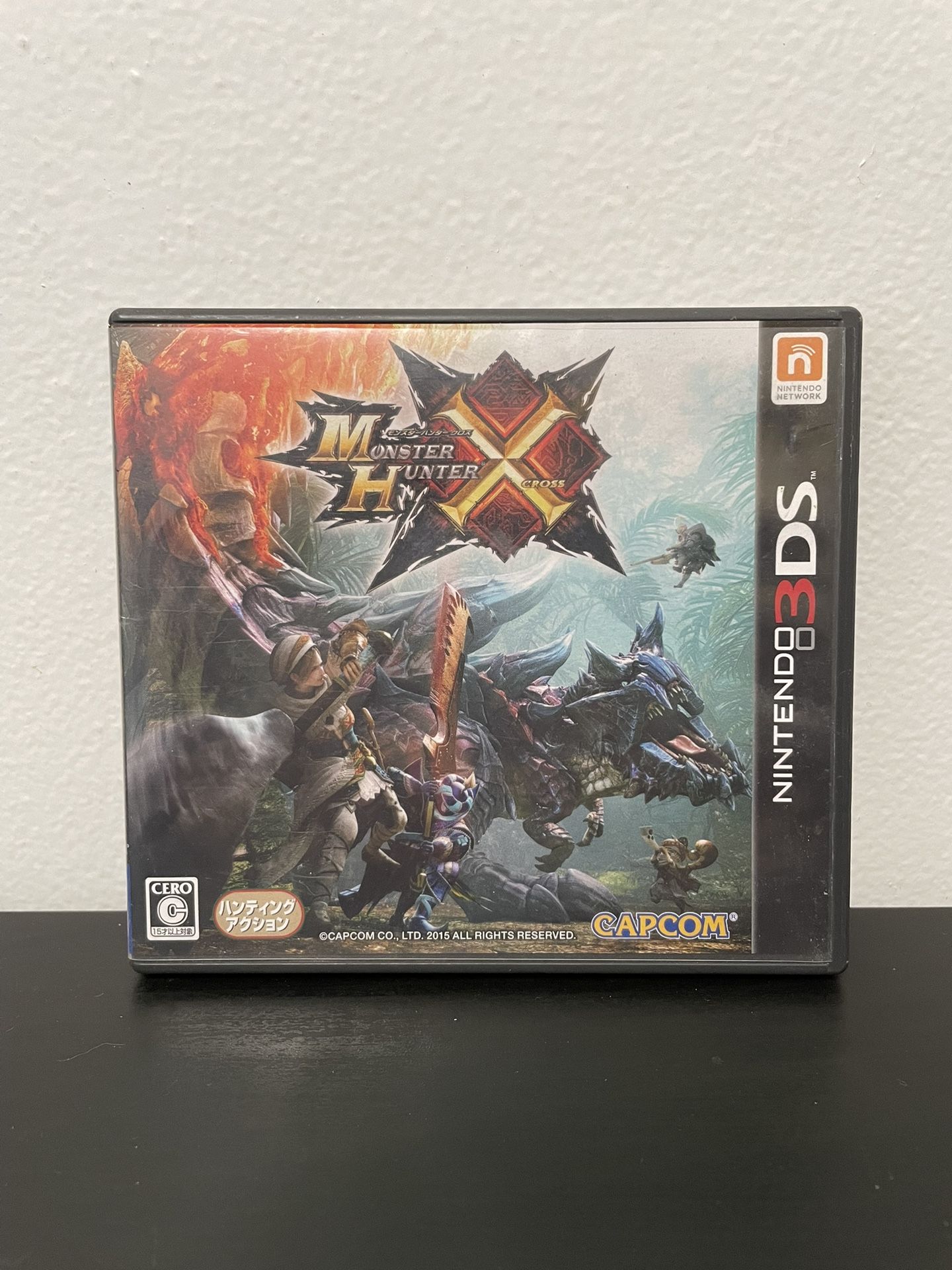 Monster Hunter X Cross Nintendo 3DS Japan Import CIB Like New Capcom Video Game