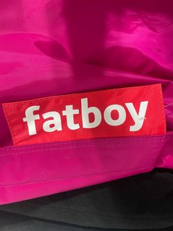Pink bean bag