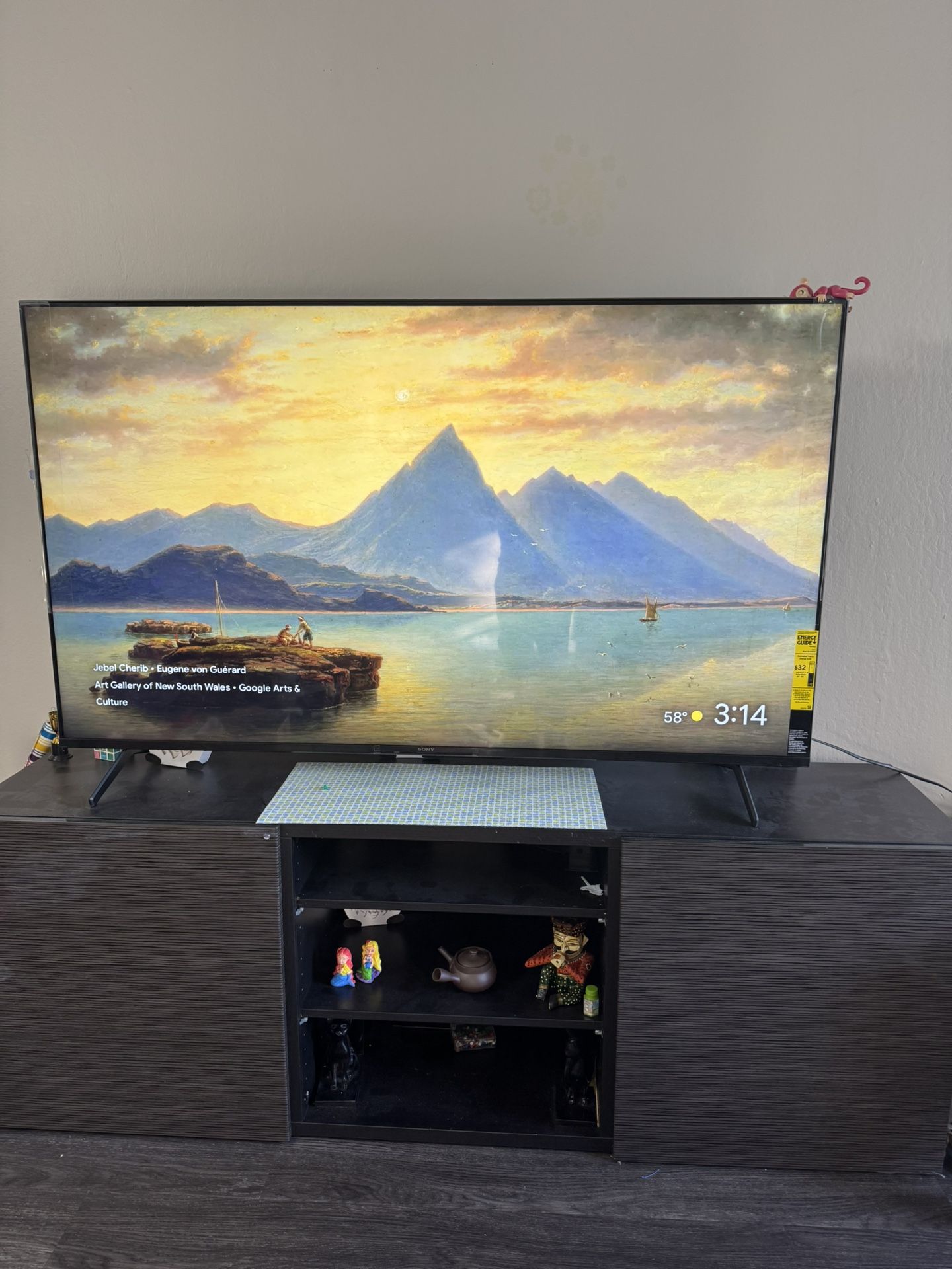 Sony 65" Class - X80CK Series - 4K UHD LED LCD TV along with TV Stand and 2 year company warranty