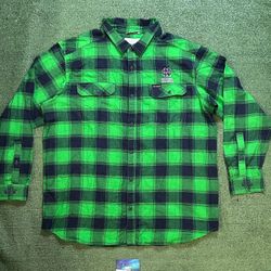 Columbia notre dame fighting Irish  embroidered flannel