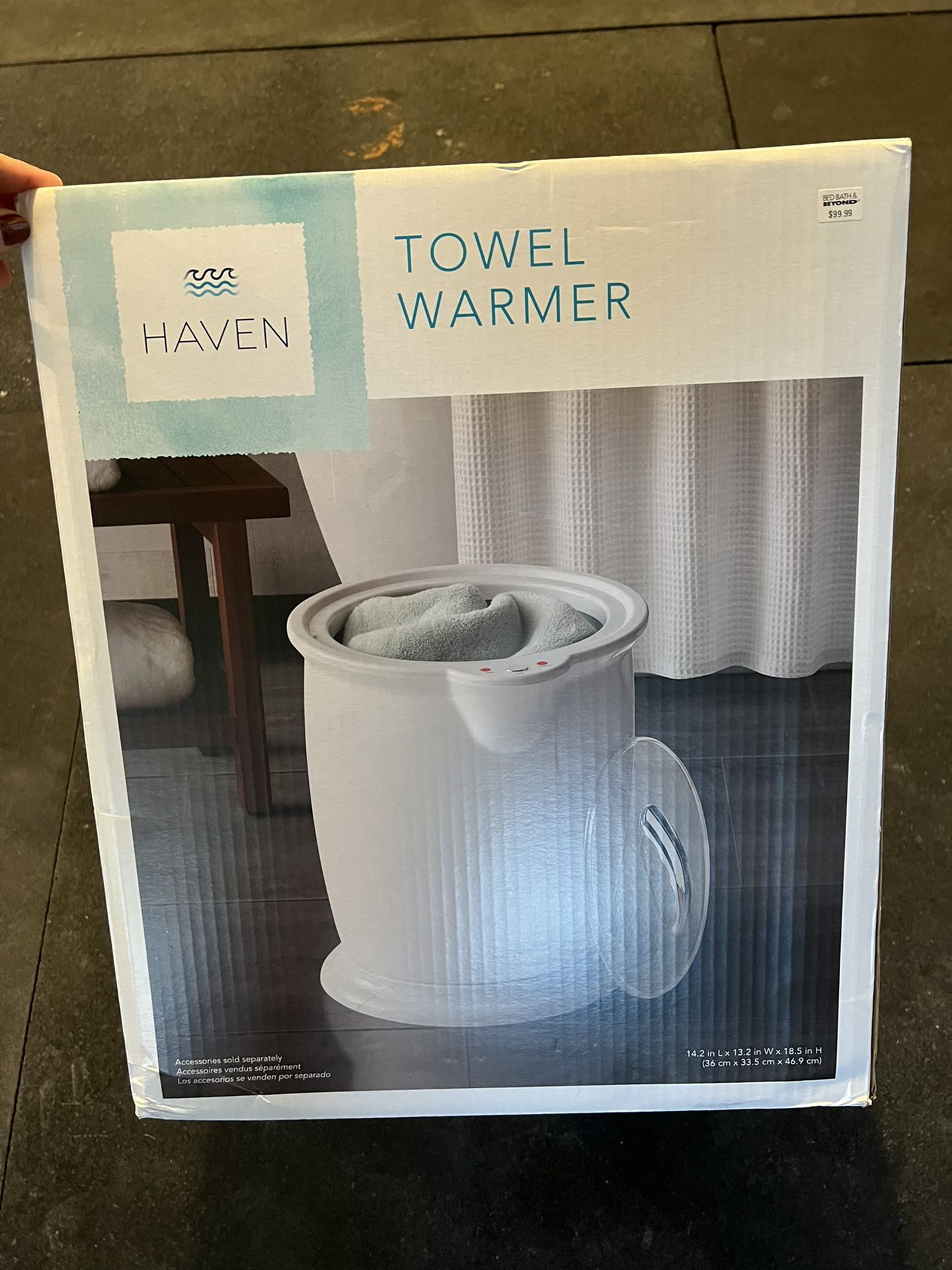 Haven Towel Warmer - NEW IN BOX