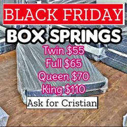 Box Springs  Twin box Full box  Queen box  King box  Bases para colchon  Box spring 