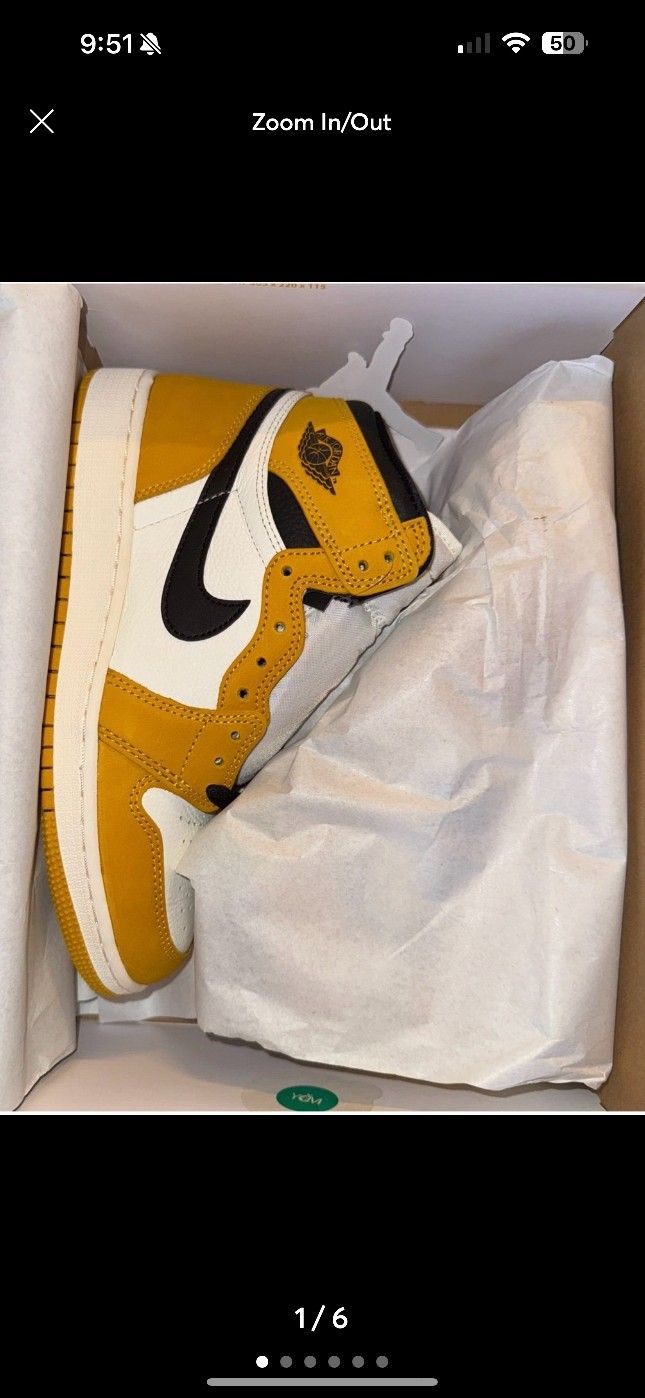Jordan 1 Retro High OG/Gs Ochre