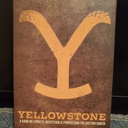 YELLOWSTONE The Board Game Based on Hit Show/New & Sealed 2023 Wilder