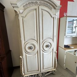 Beautiful Beige Armoire 