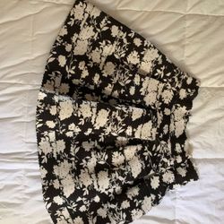 BeBe  Print mini skirt black / white