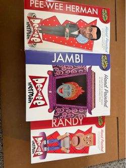 Pee Wee Herman Head Knockers Set