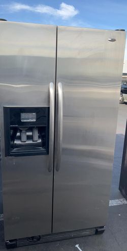 Amana Side By Side Stainless Steel Fridge
