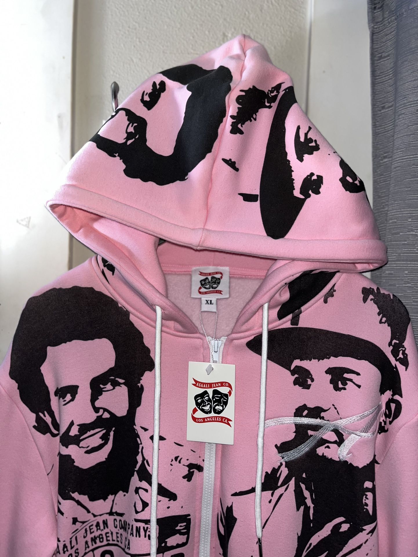 Asaali Cartel Hoodie Unisex (SS23) XL Pink
