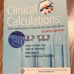 Nursing Book - Clinical Calculations