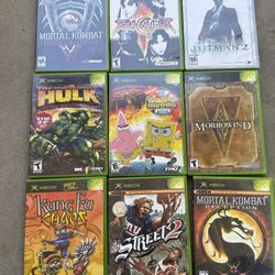 OG Xbox Game Bundle CIB Complete 