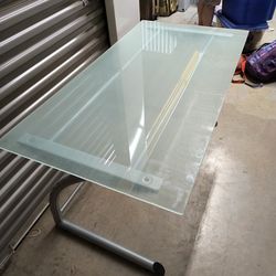 Desk With Glass Top