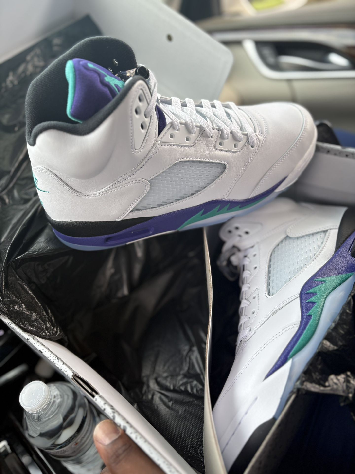 Retro Air Jordan 5s Grapes/fresh Prince OG 2025🍇~authentic~