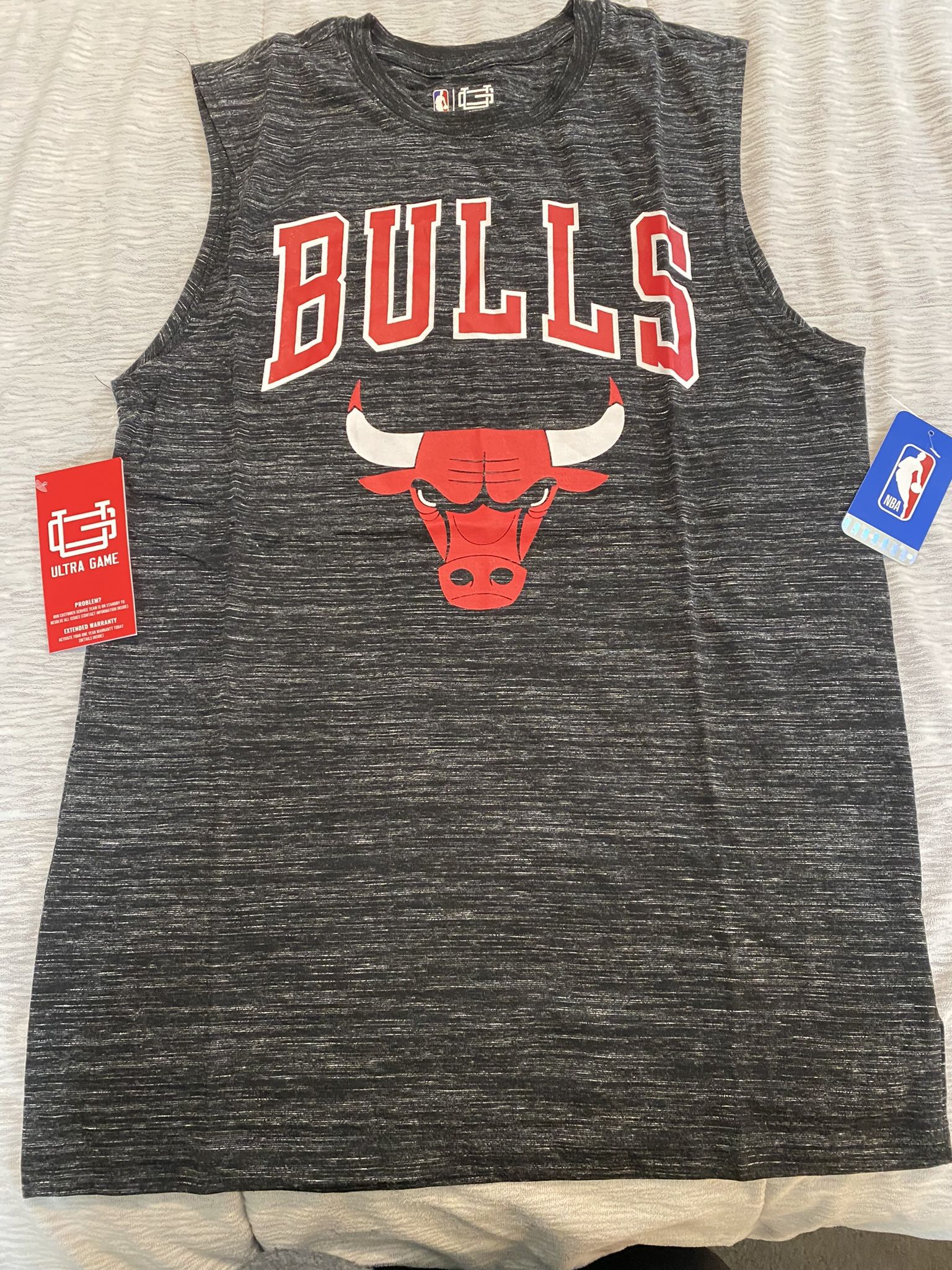 Chicago Bulls NBA Muscle Shirts New W/ Tags