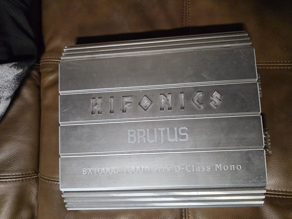 Hifonics Brutus D-Class Mono Amplifier Bx1000D 1000w