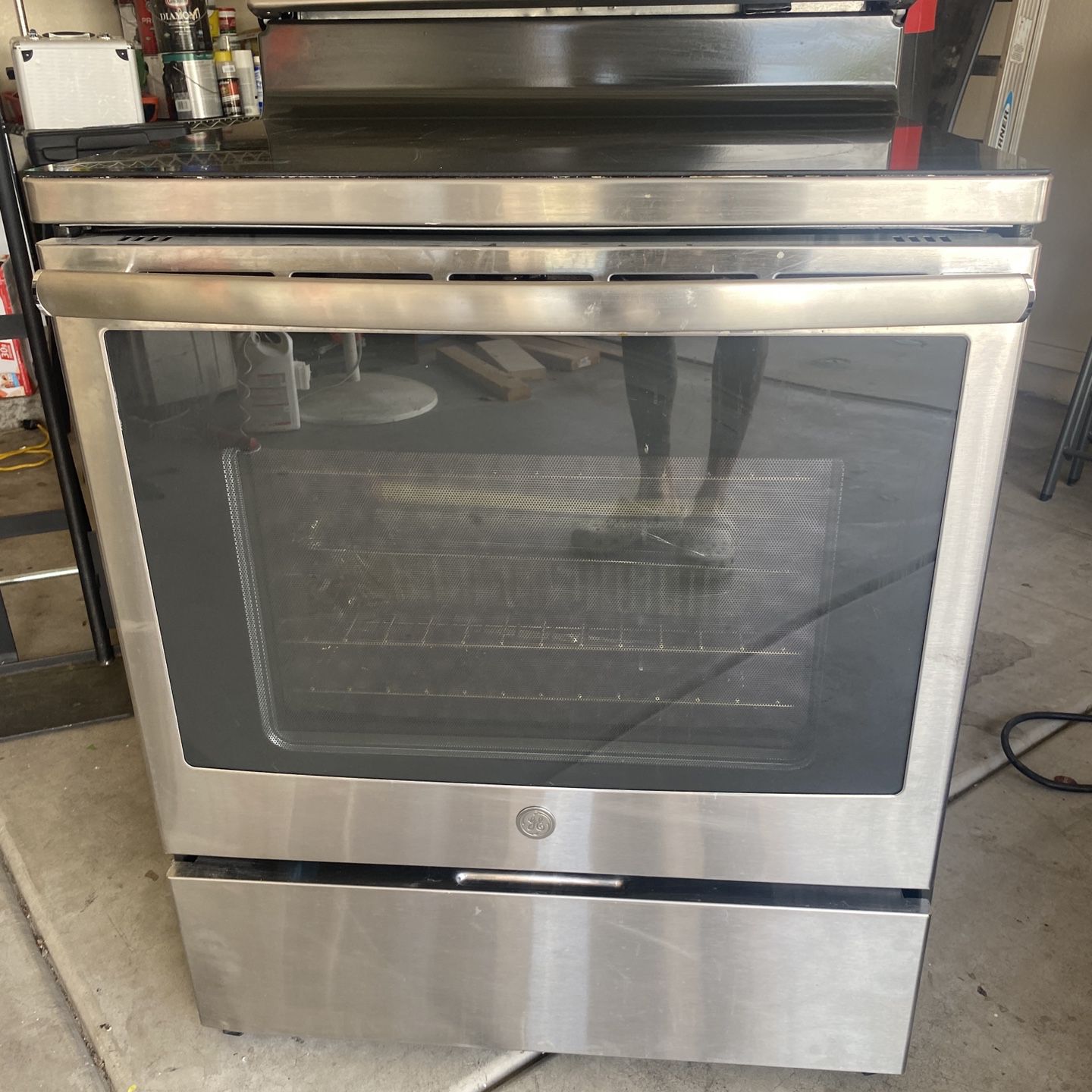 Electric Oven W/over The Oven Microwave Combo