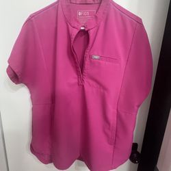 Pink Female Scrub Set 