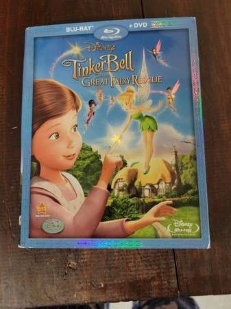 Brand new sealed tinkerbell blu-ray DVD combo