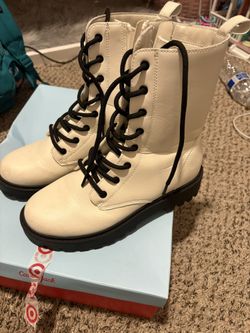 Target Cat And Jack Girls Size 4 Boots
