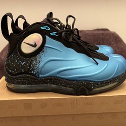 Nike Air Total Foamposite Max Size 8.5 Current Blue