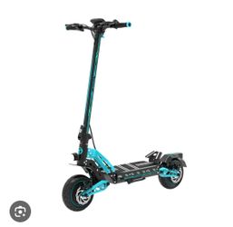 DT10 Dual Motor Electric Scooter - Blue 47miles Range