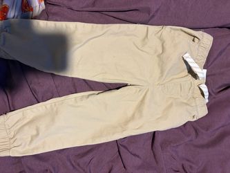 Kids Khaki Jogger Pants