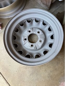 Original 17” Artillery Wheels (Set of 4) – Blasted & Primed