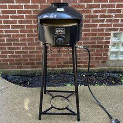 Pizzacraft Pizzeria Pronto PC6000 Outdoor Propane Pizza Oven With Stand & Pizza Stone