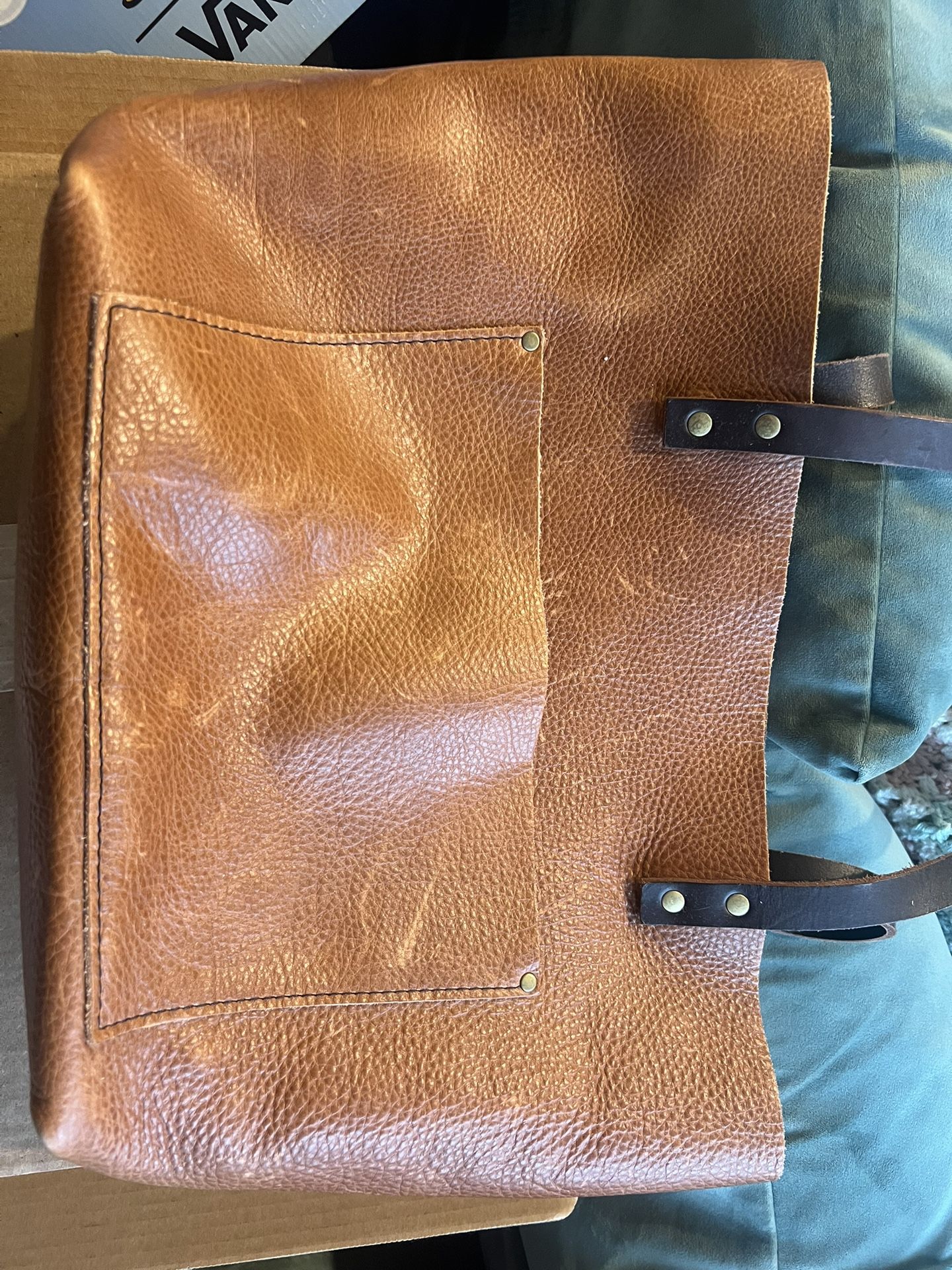 Portland Leather tote Bag