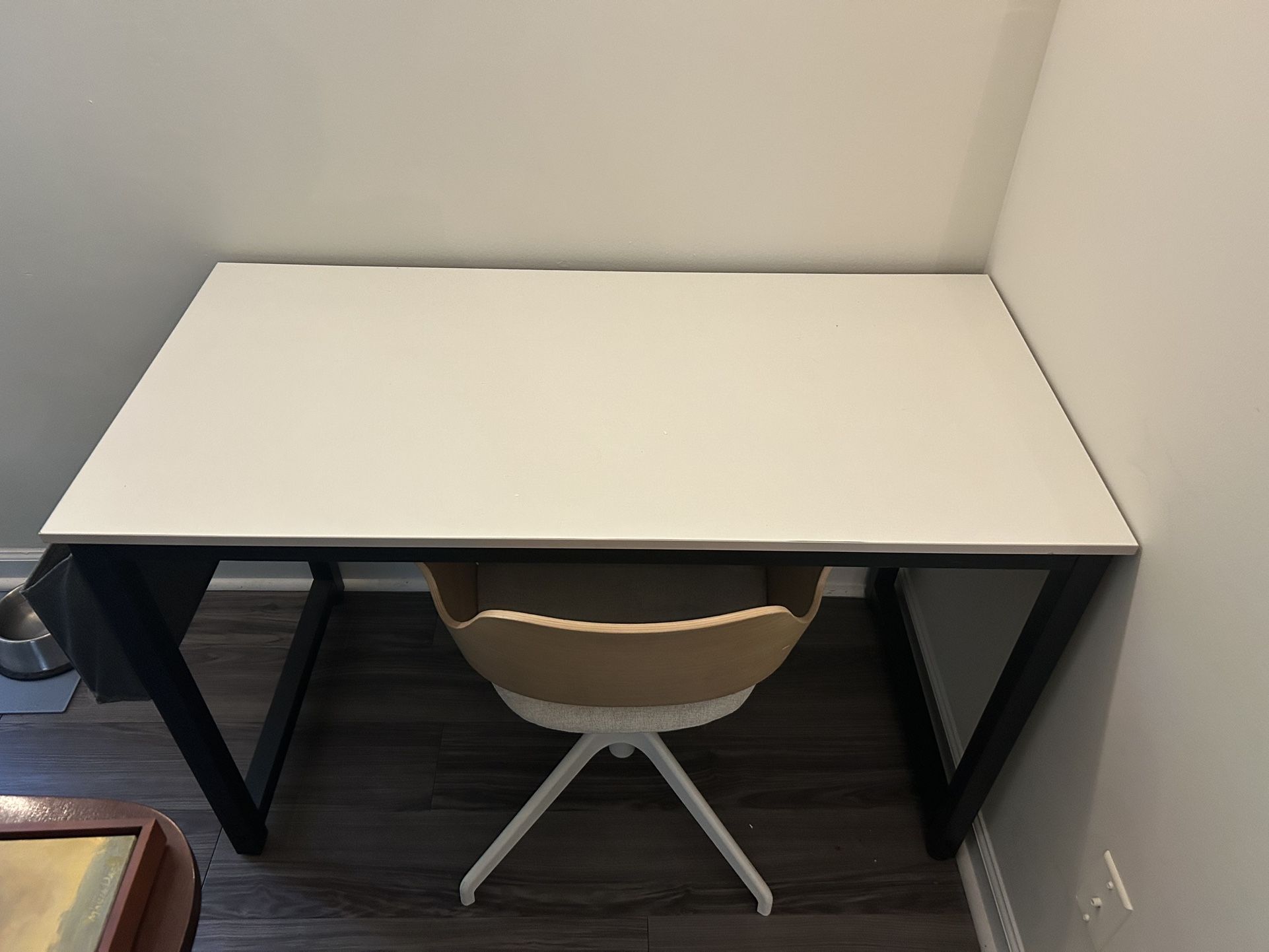 Desk And Swivel Chair